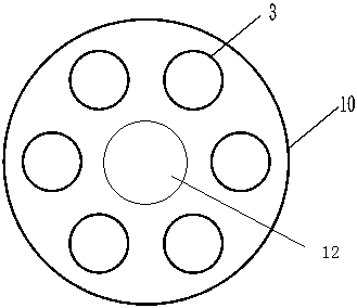 Undersea polymetallic sulfide mining device based on high-pressure water jet