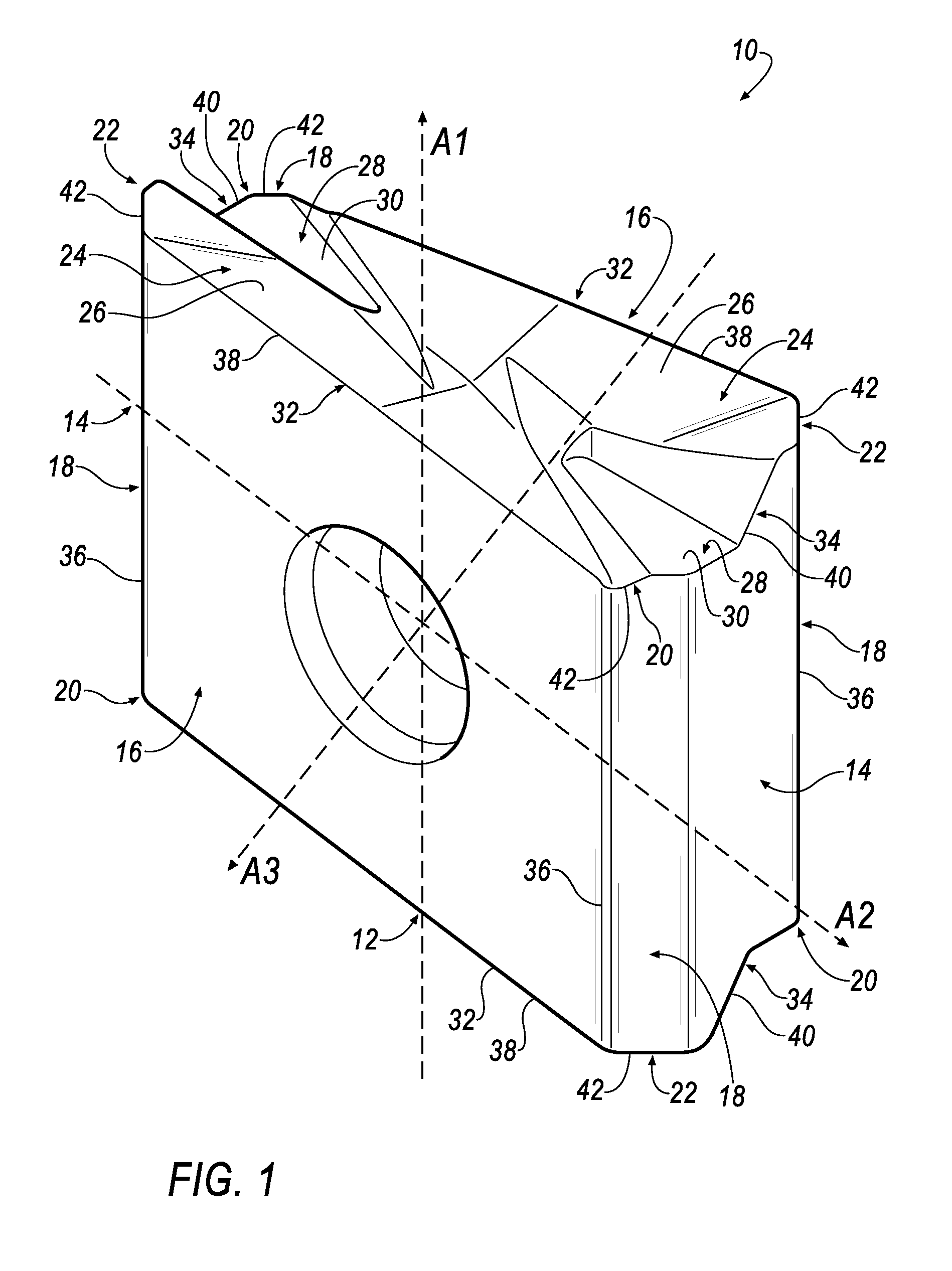 Cutting insert and shim for heavy machining operations