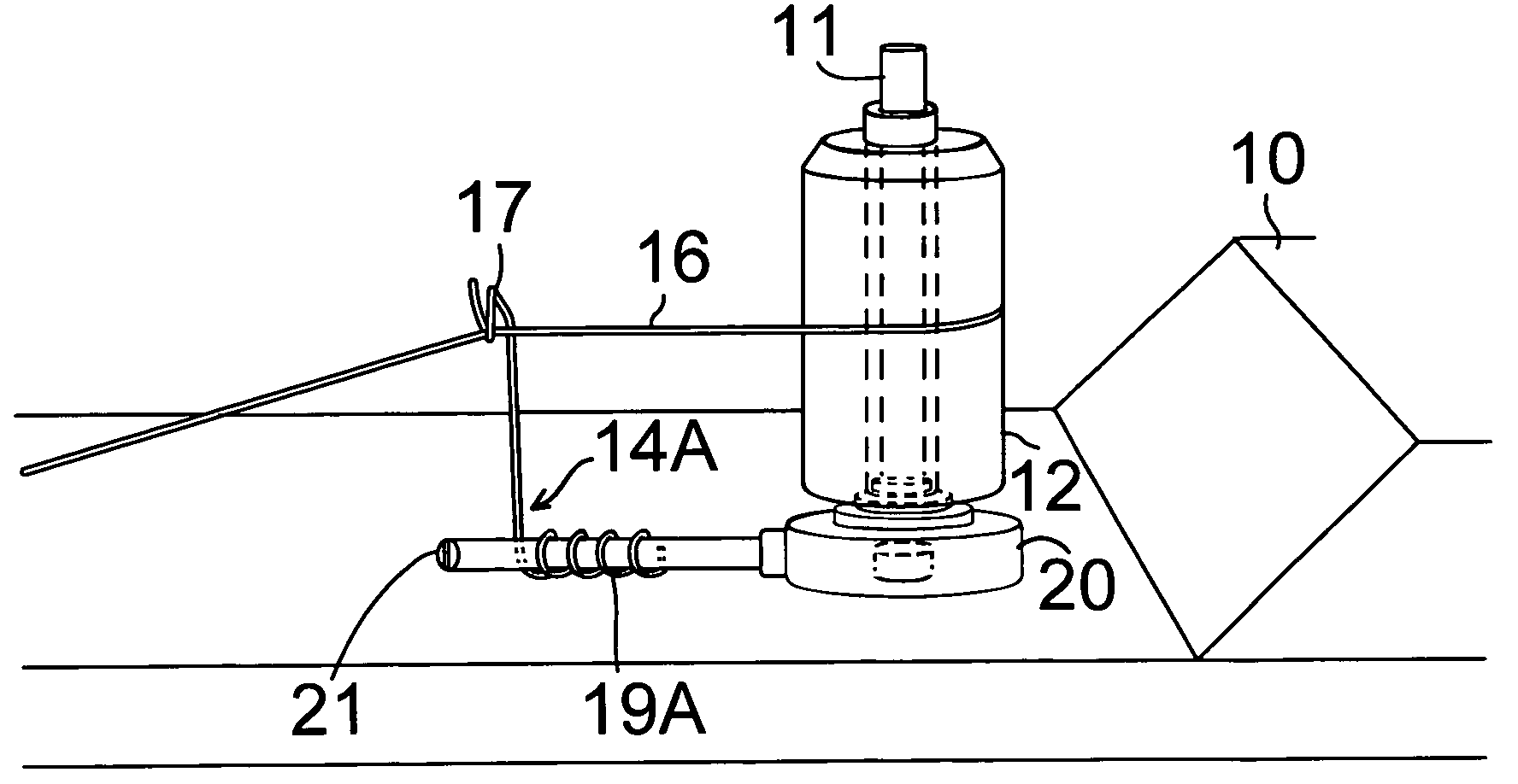 Sewing machine embroidery thread guide