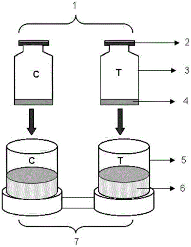 Kit for rapid detection of organophosphorus pesticide residues and its application method