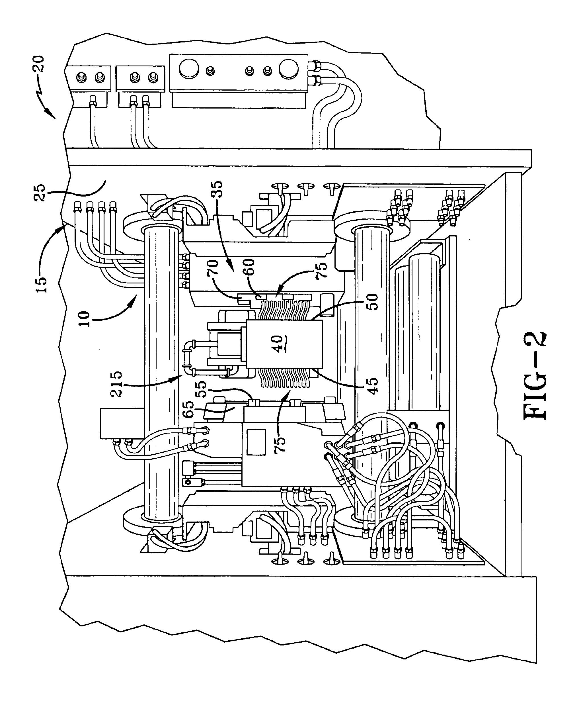 Mold spraying system