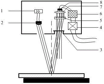 Real-time monitoring method in metal friction wear self-repair process