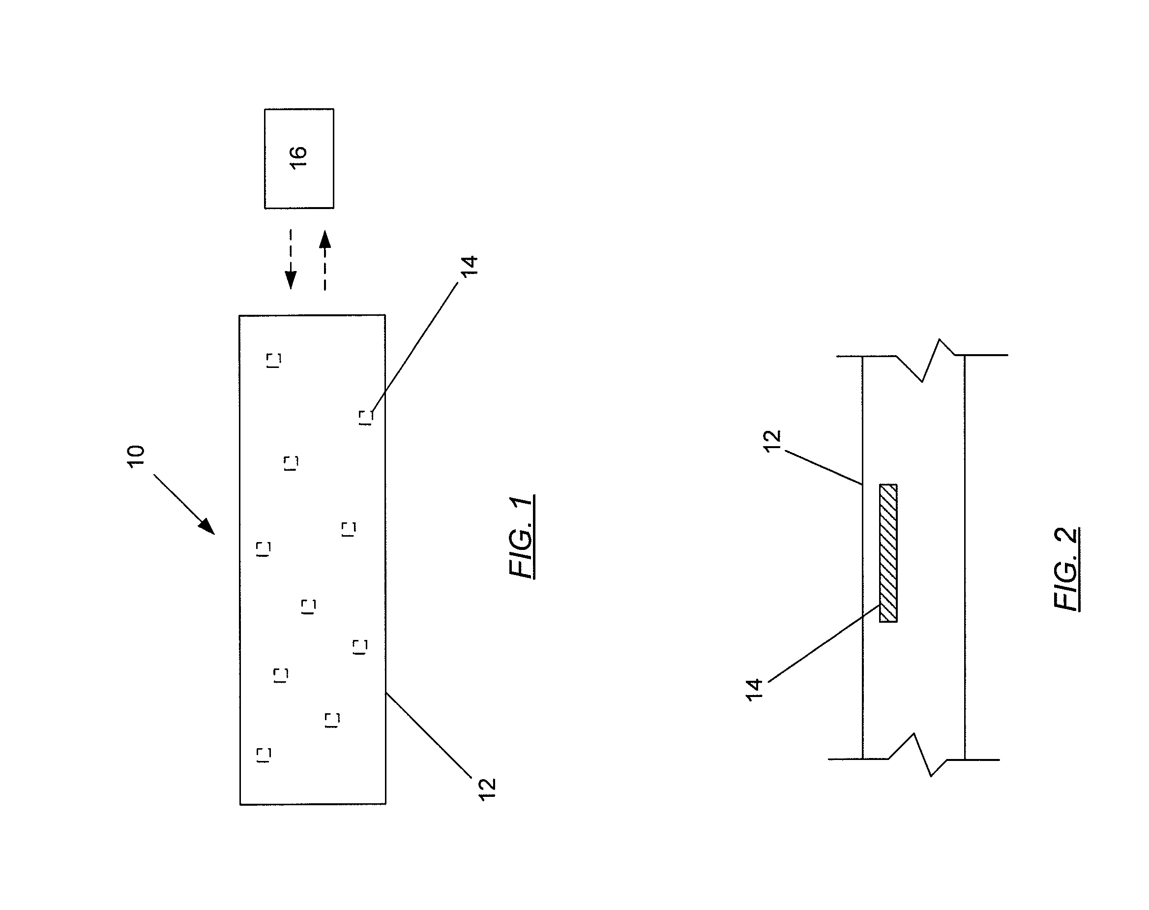 Passive structural assessment and monitoring system and associated method