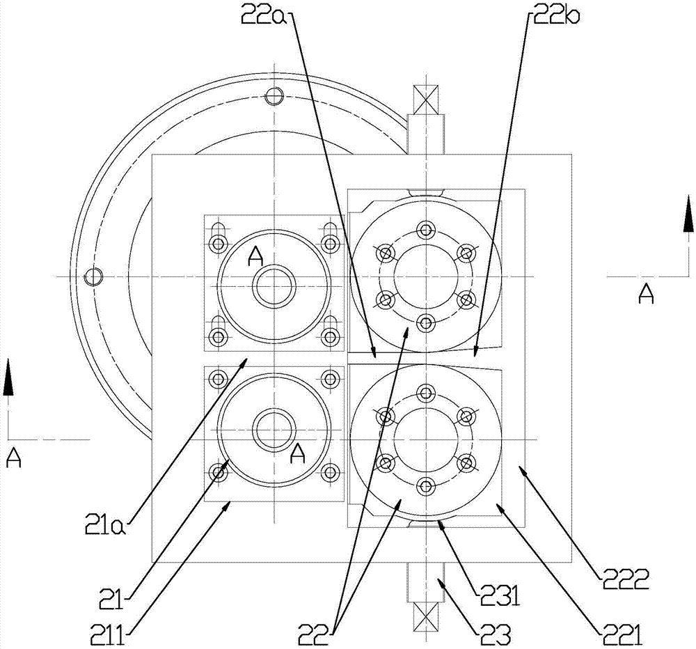 Wire feeding device for spring processing