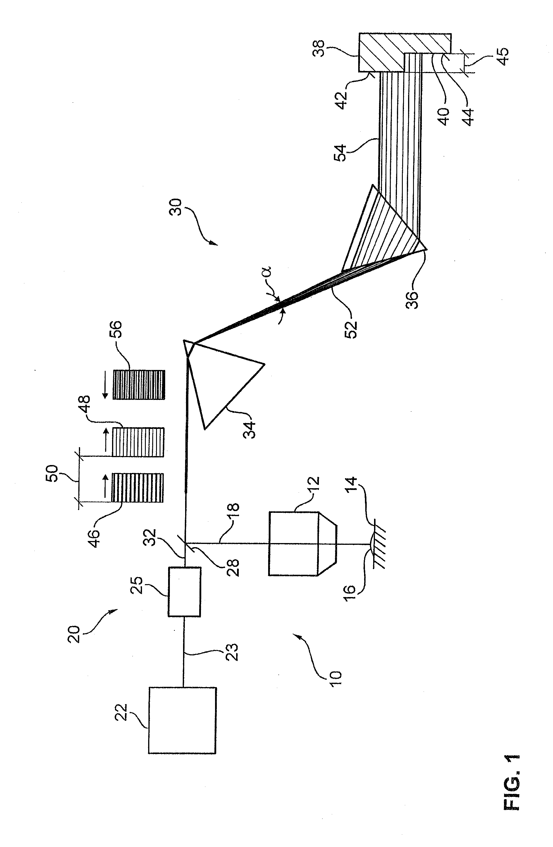 Apparatus for Temporal Displacement of White Light Laser Pulses