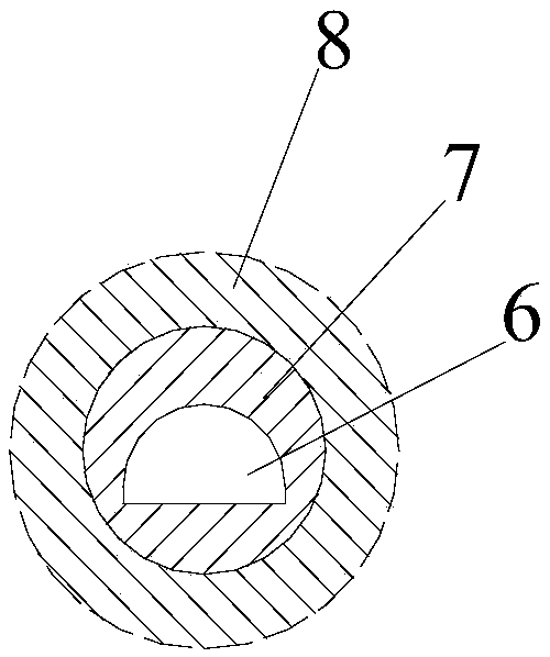 Seepage failure simulation test device and construction method of embankment with upper defect