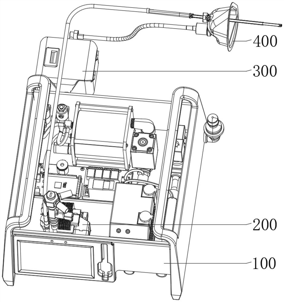 An environment-friendly lung-clearing and expectorant-expelling device