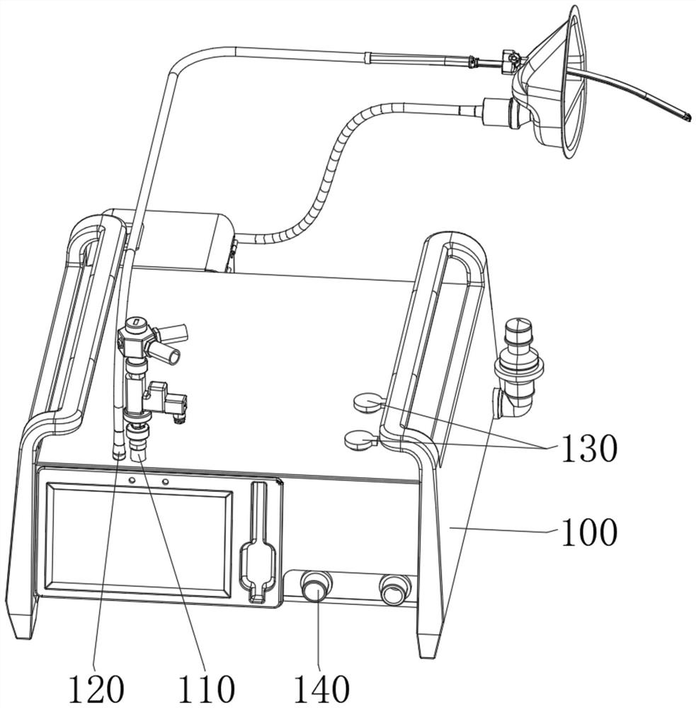 An environment-friendly lung-clearing and expectorant-expelling device