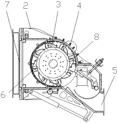 High-speed breaking machine special for building ceramic raw material breaking