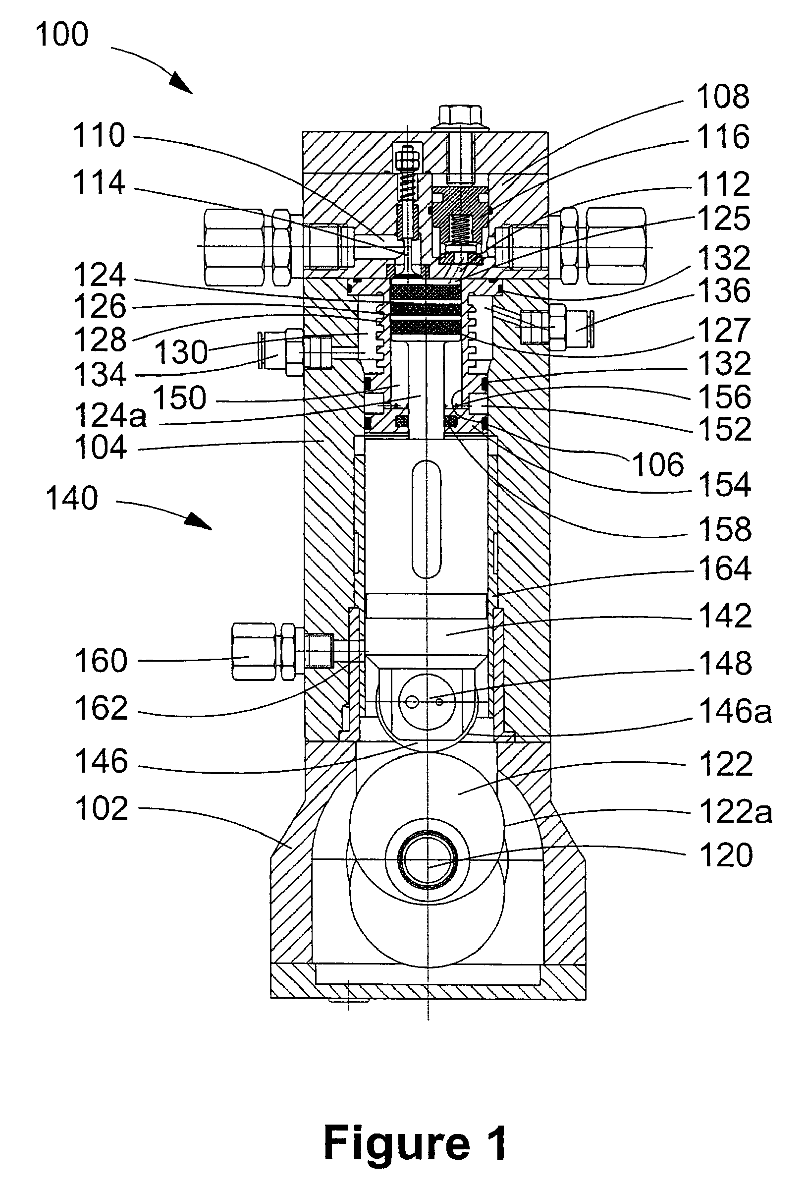 High-pressure gas compressor and method of operating a high-pressure gas compressor