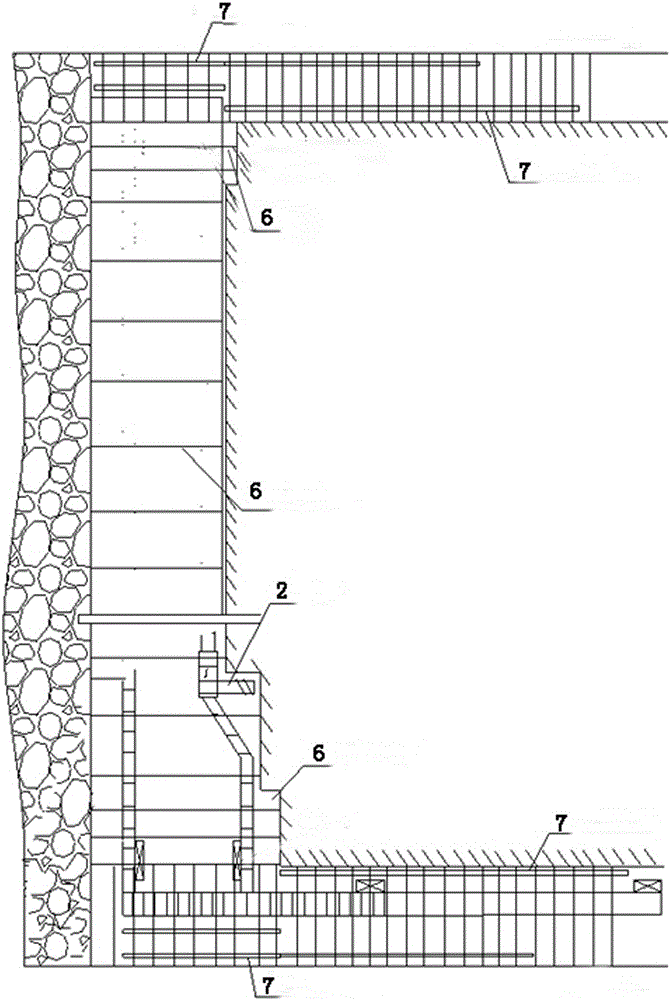 A combined mining method of blast mining and general mining in coal mines