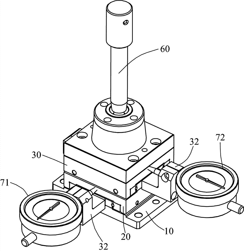 Installation hole detection device