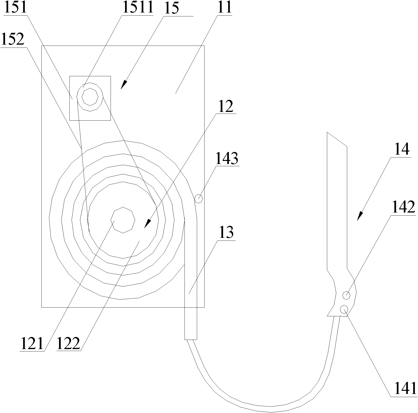 Dust removing equipment and dust removing terminal