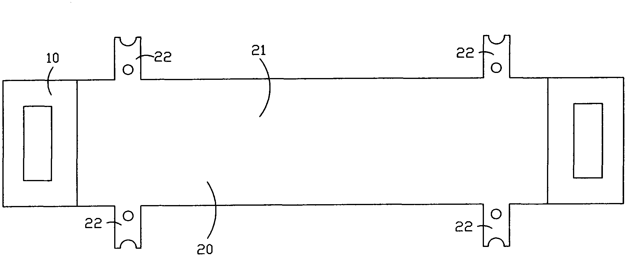 Double-layer flexible circuit board