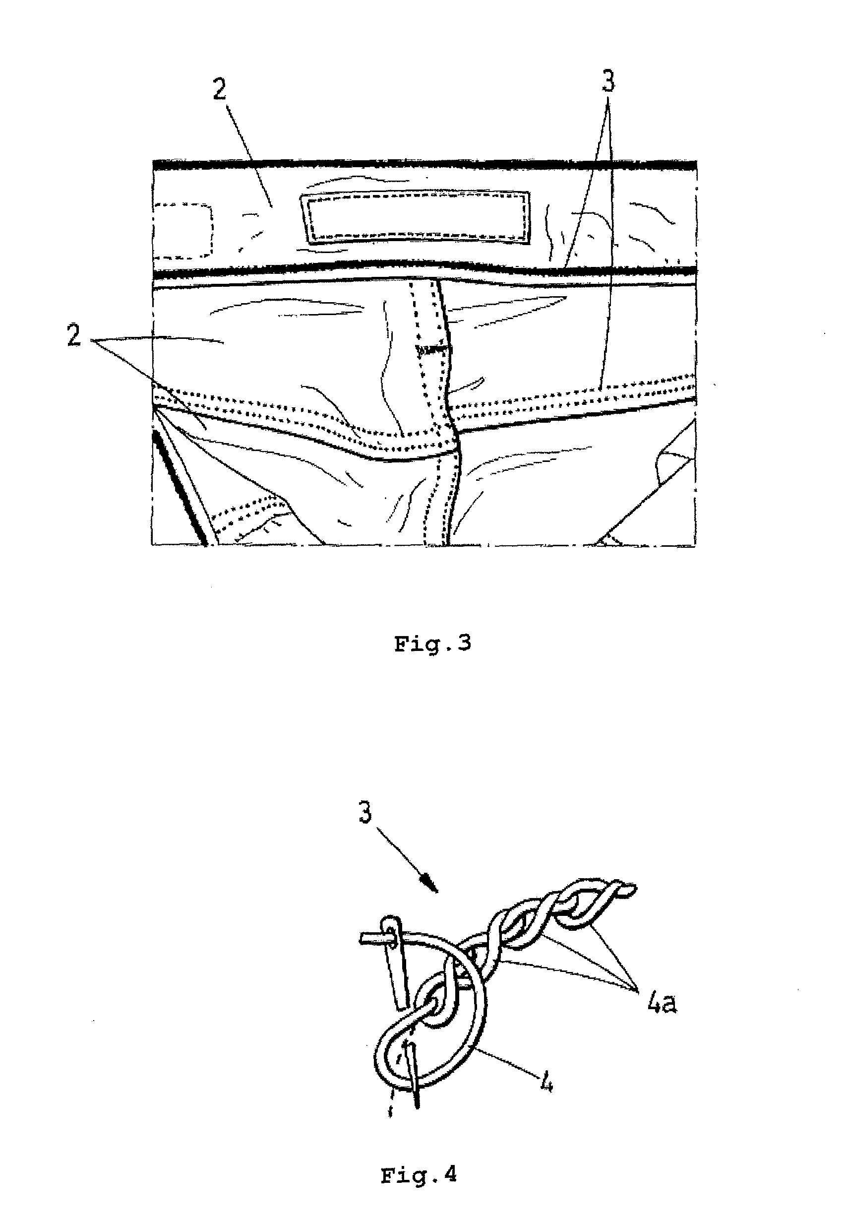 Garment and manufacturing method