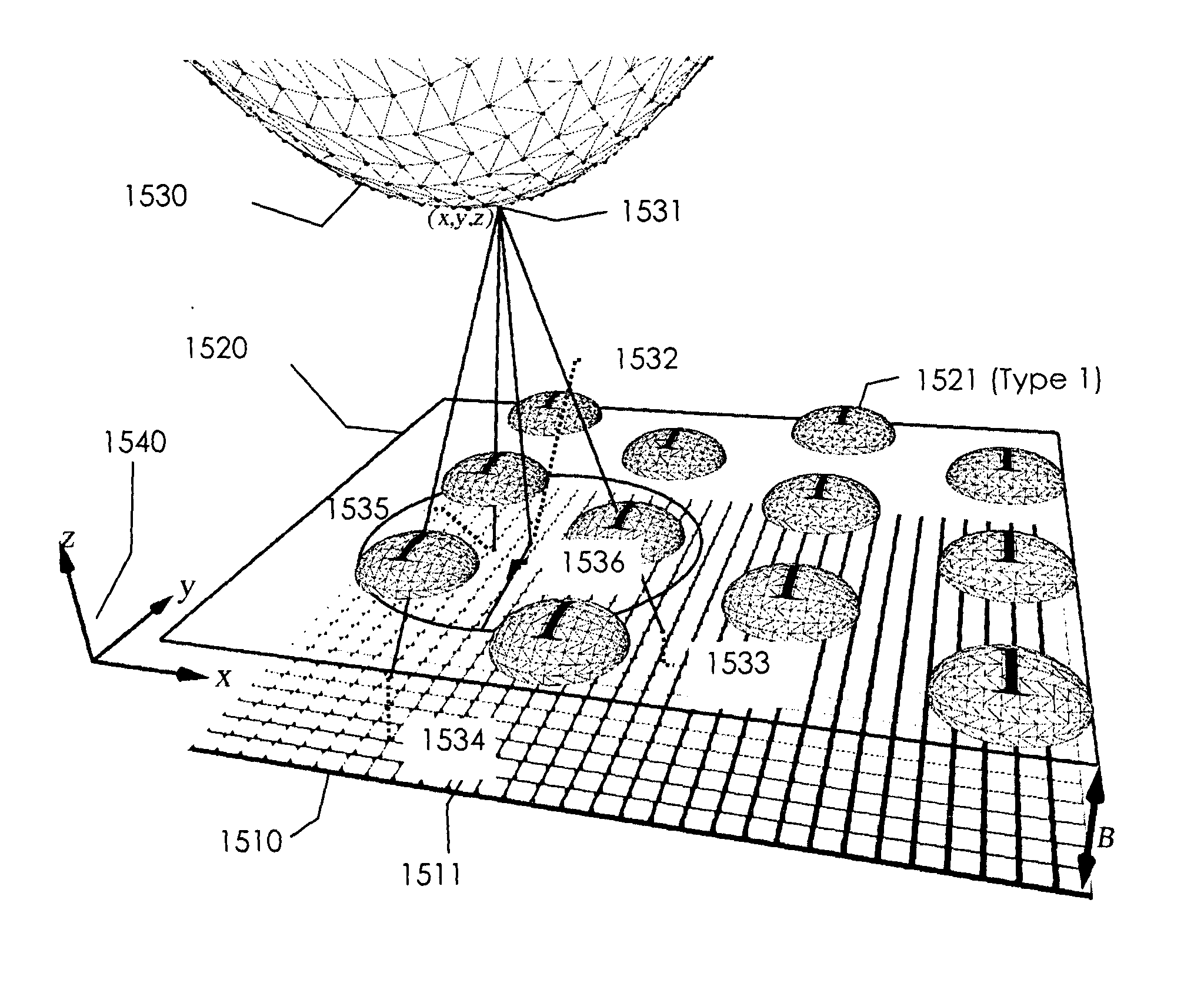 Digital imaging system, plenoptic optical device and image data processing method