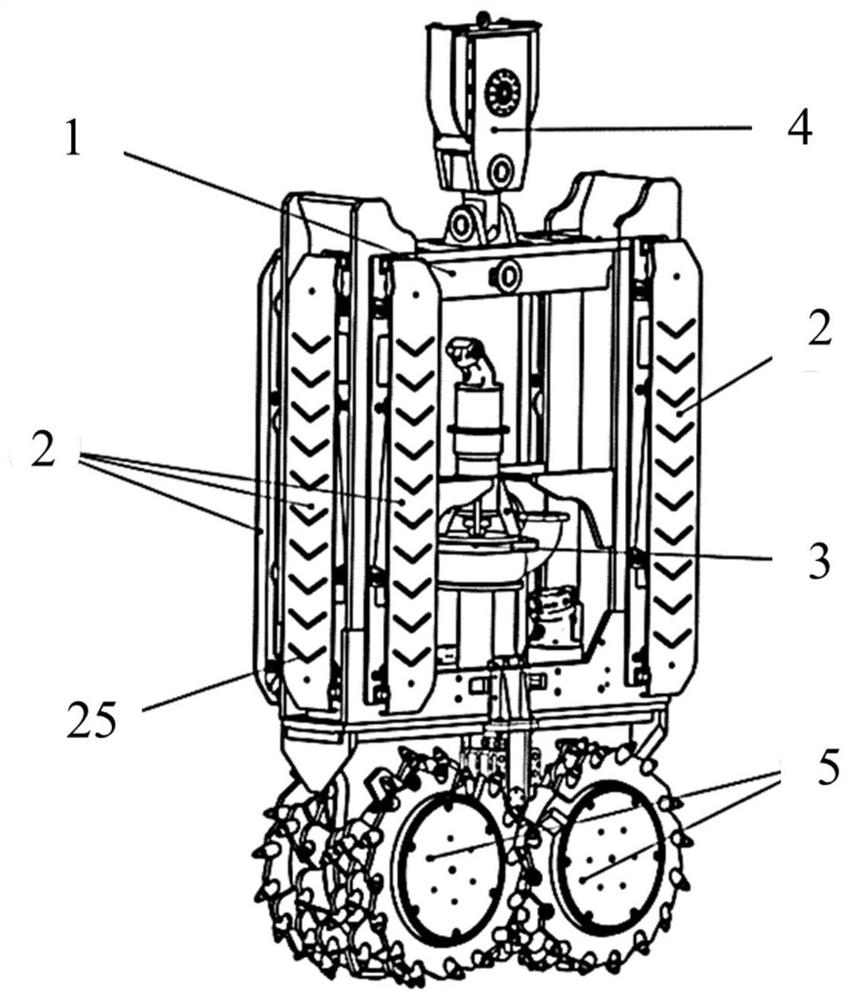 Continuous wall construction equipment and deviation rectifying device thereof