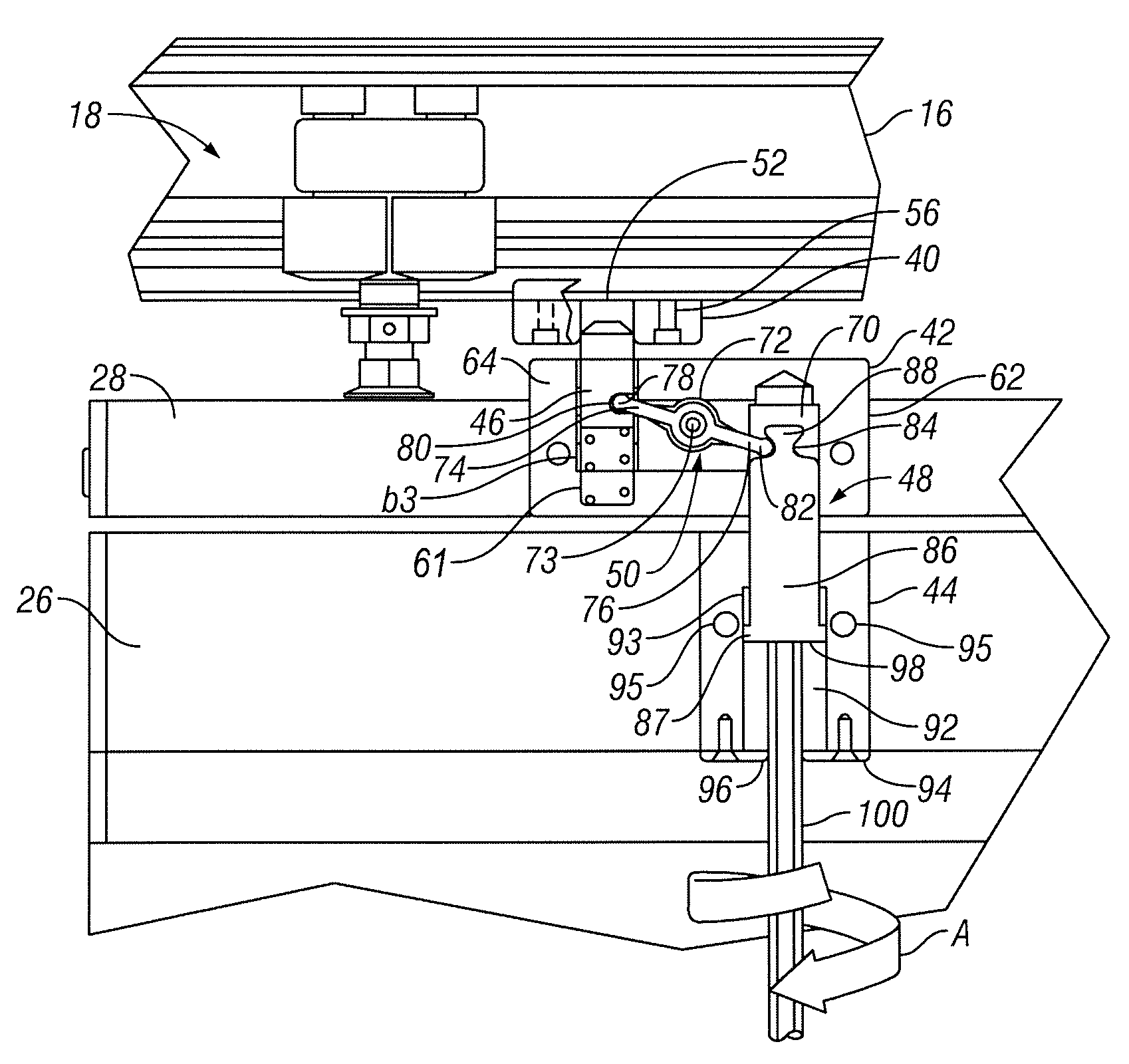 Wall panel system including a pivot lock