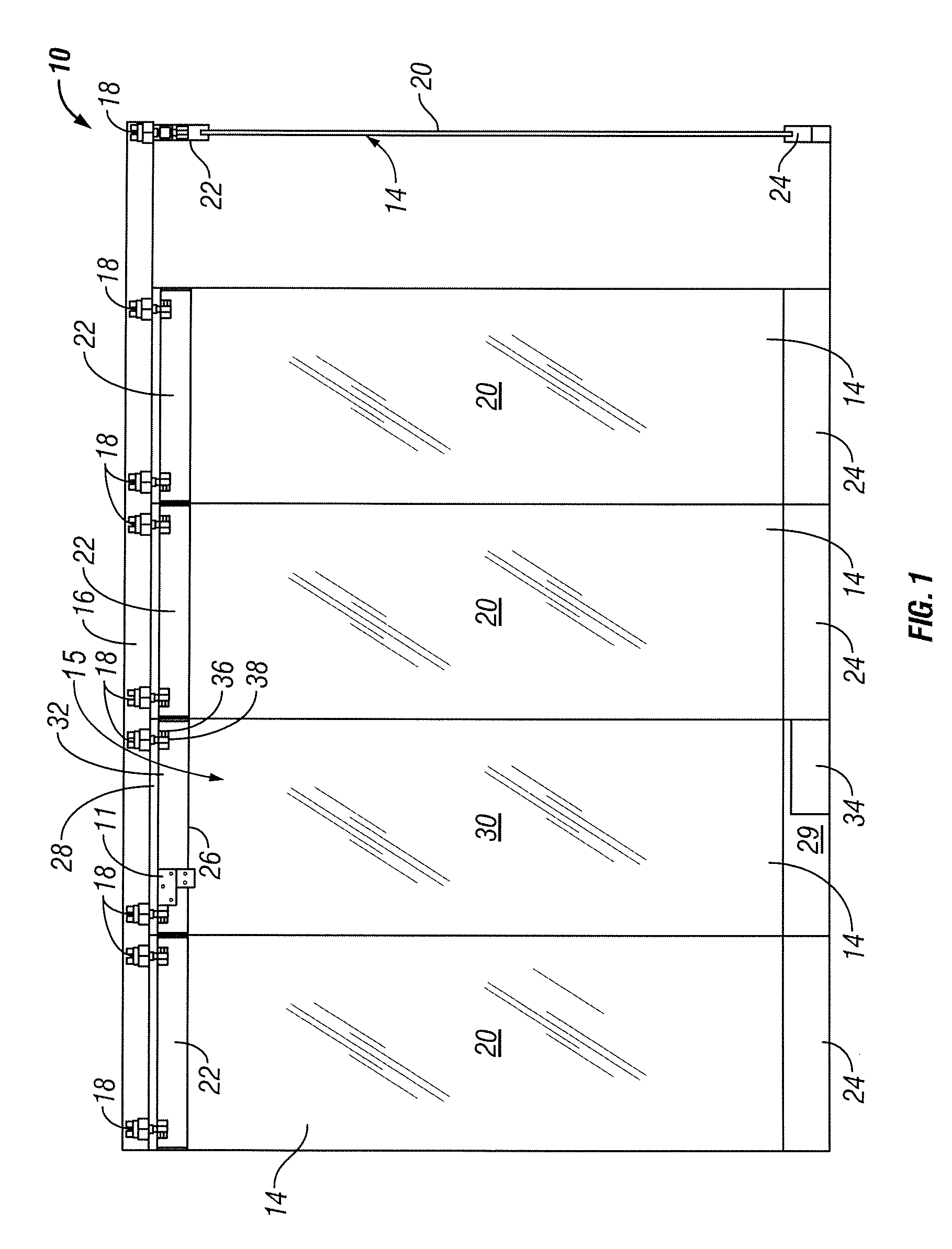 Wall panel system including a pivot lock