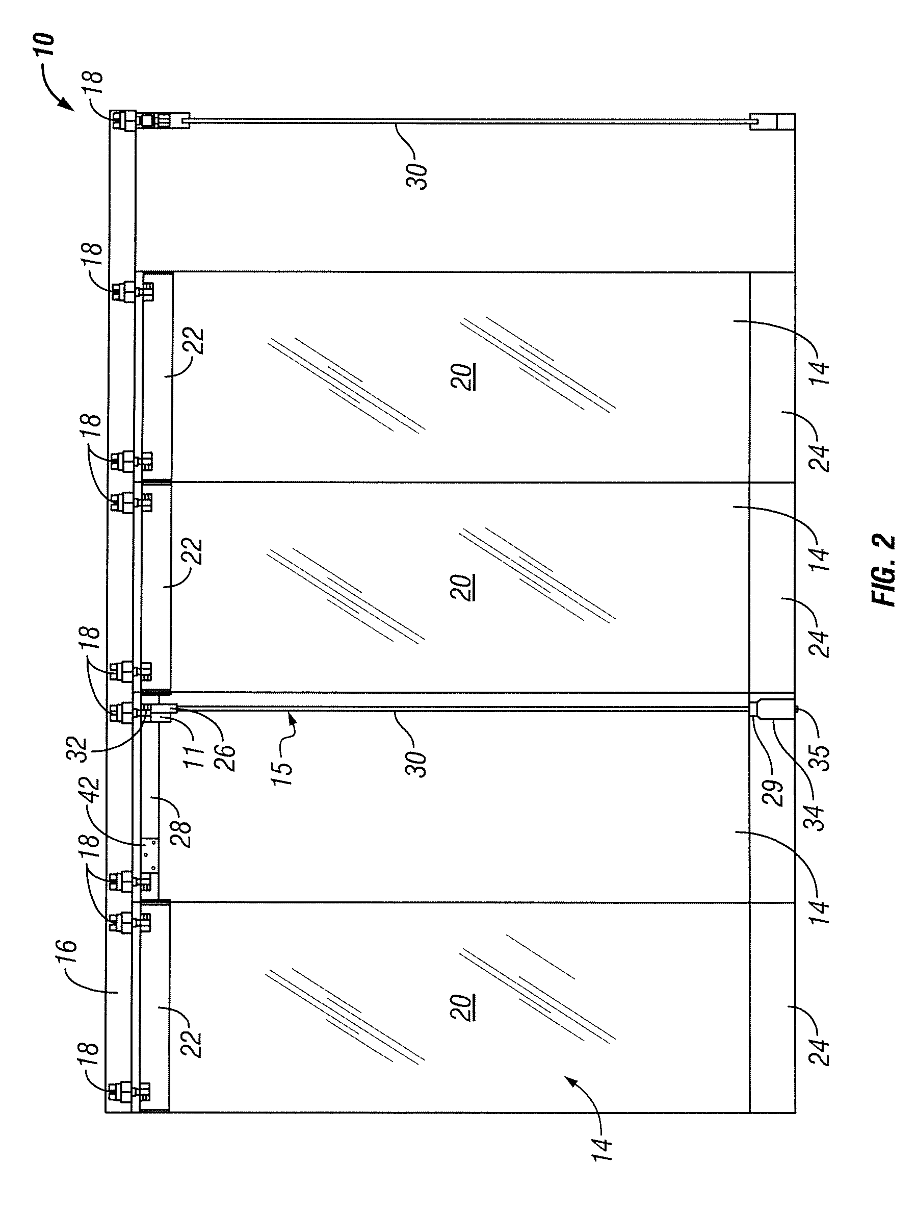 Wall panel system including a pivot lock