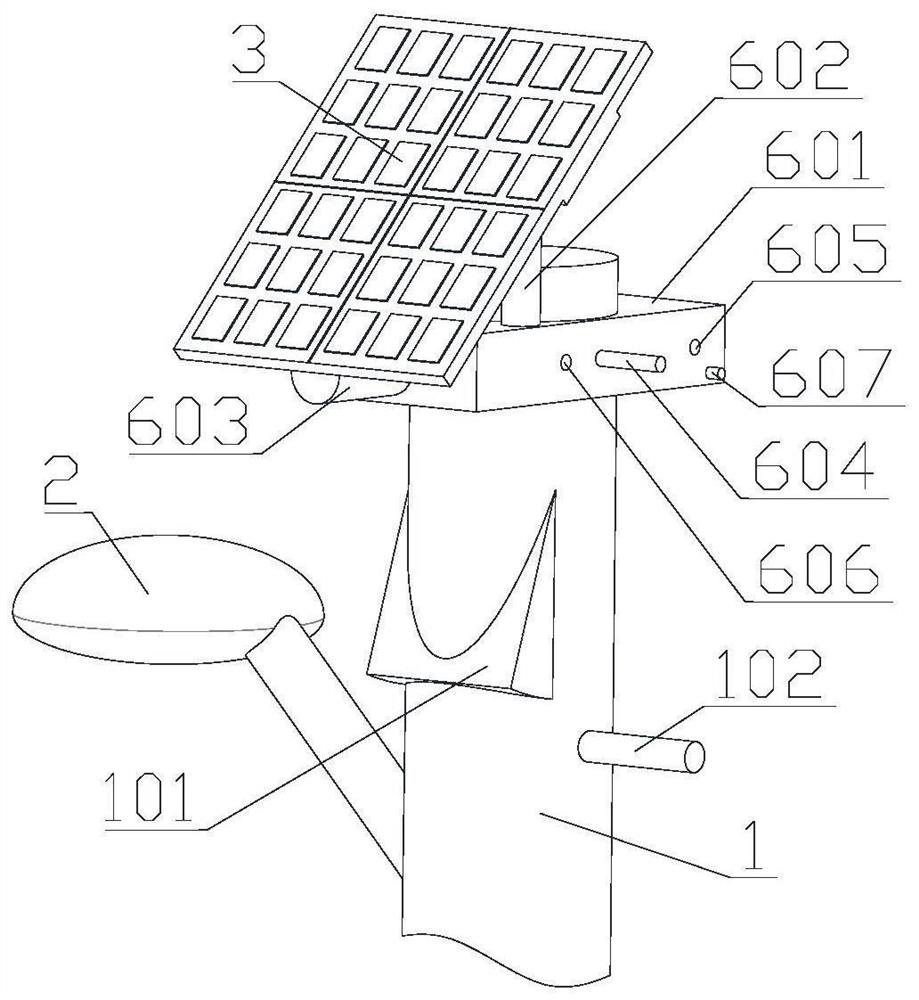 Automatic rainproof solar street lamp