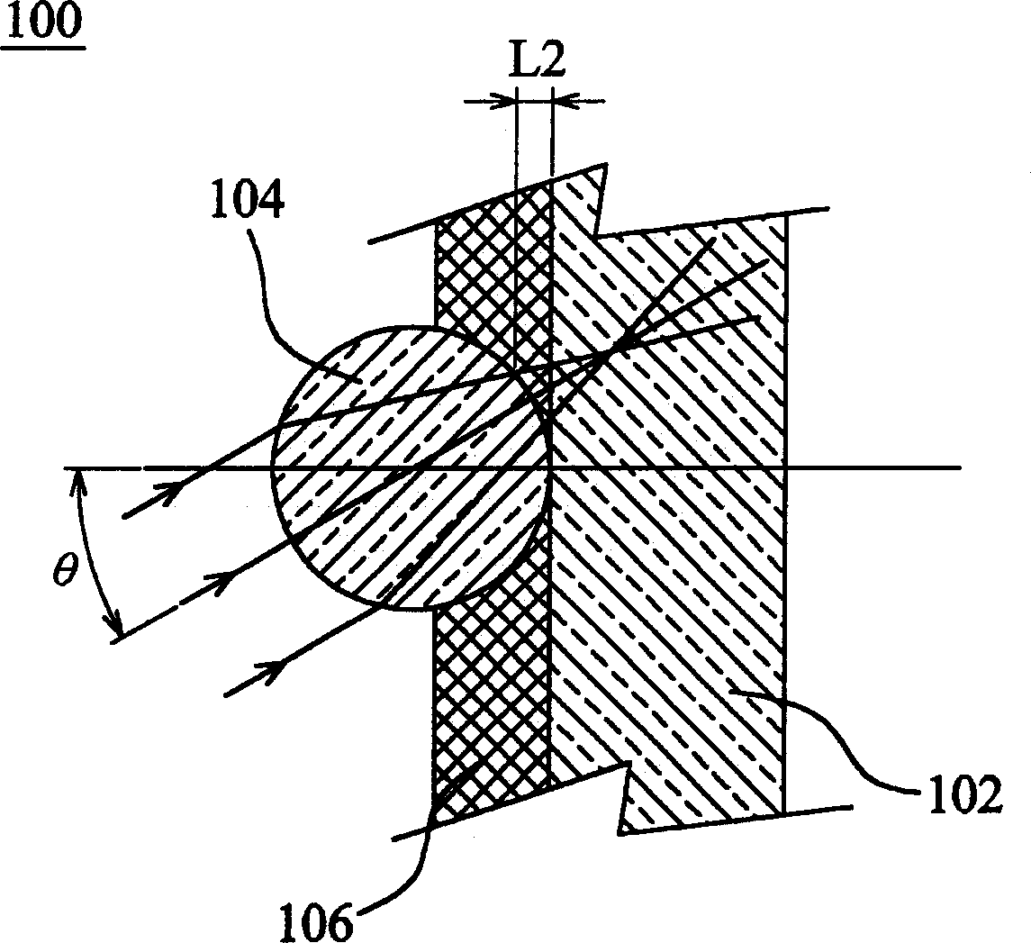 Display device and its producing method and projecting optical apparatus utilizing the same apparatus