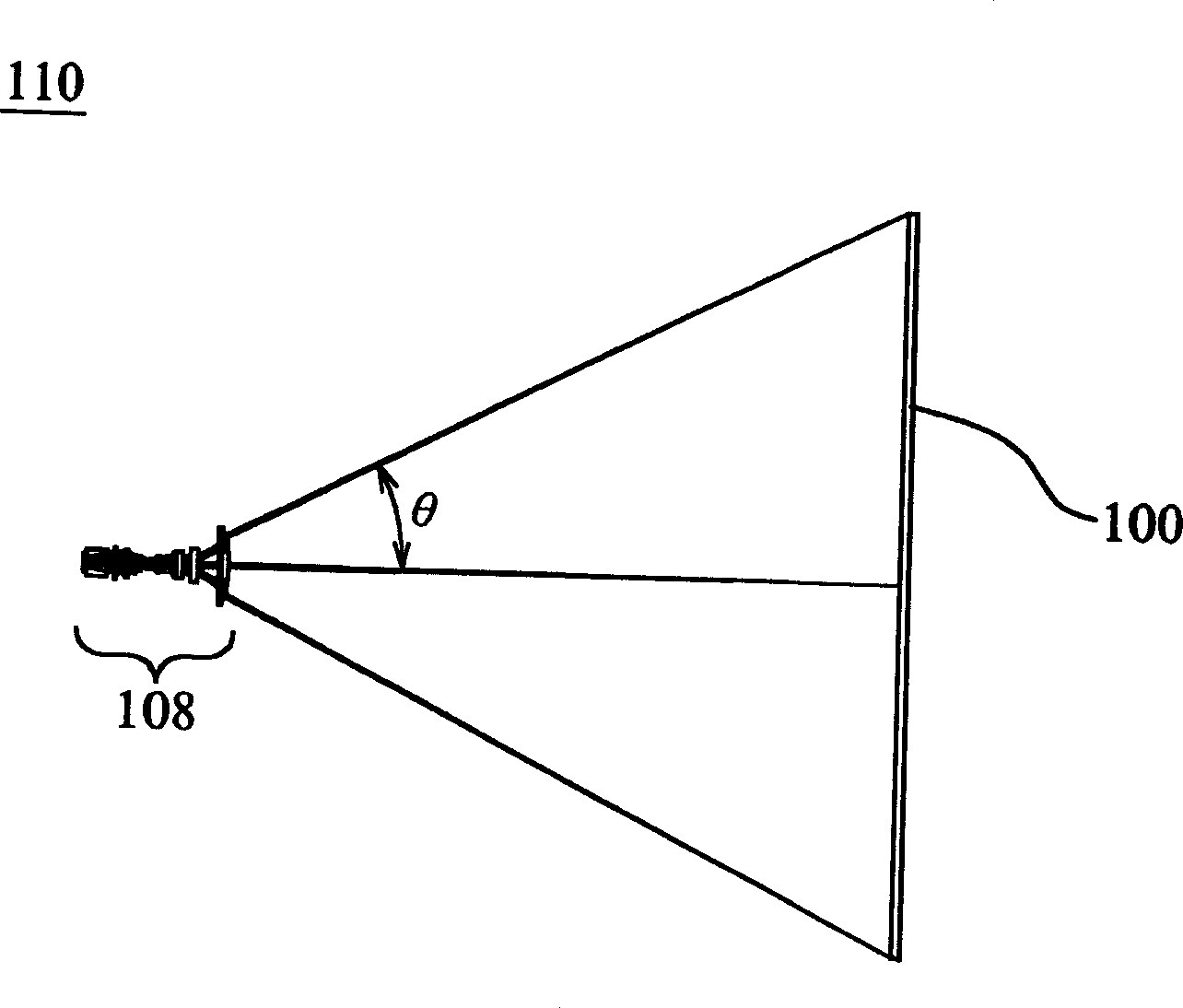 Display device and its producing method and projecting optical apparatus utilizing the same apparatus