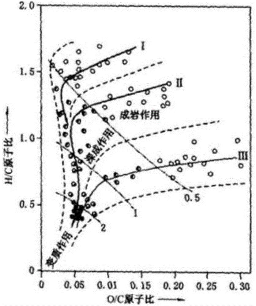 Method for evaluating type of kerogen