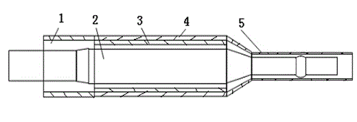 Preparation method of fluorine-doped precast rod