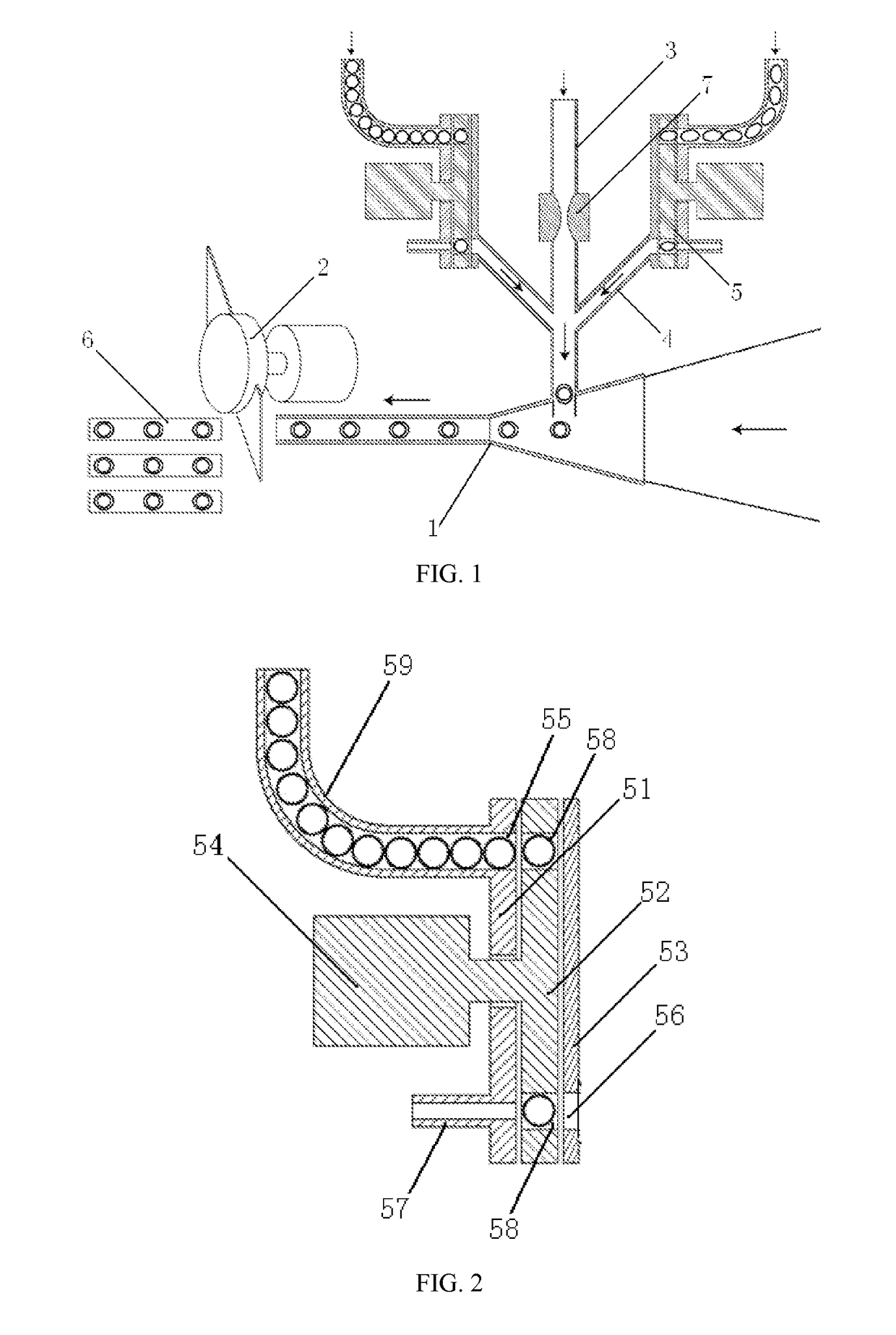 Method and device for forming cigarette filter rod