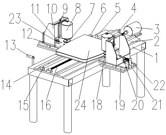 Copying double-sided glass edging machine