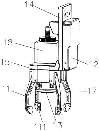 Method for precisely taking and discharging medicine by mechanical arm