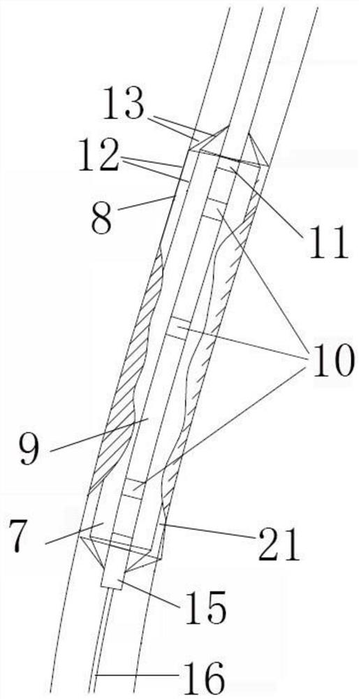 Vascular recanalization system and method for vascular stenosis lesion