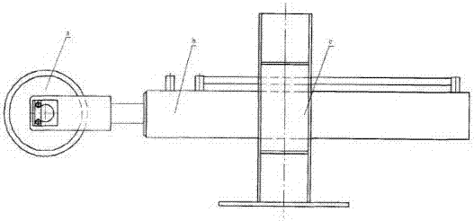 Telescopic hydraulic cylinder capable of bearing rotary torque