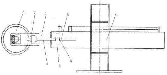 Telescopic hydraulic cylinder capable of bearing rotary torque