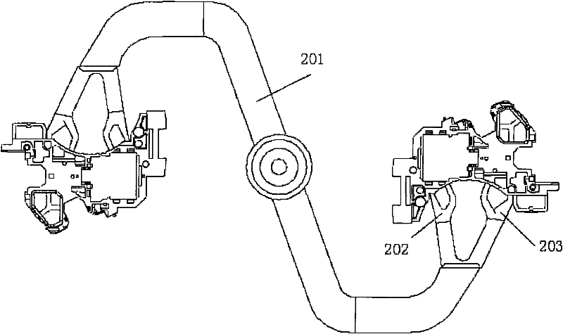 Mold for producing DVD magnetic heads