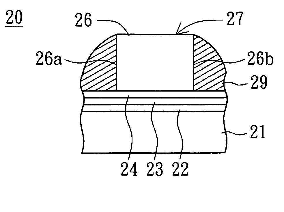 Nitride read-only memory cell and method of manufacturing the same