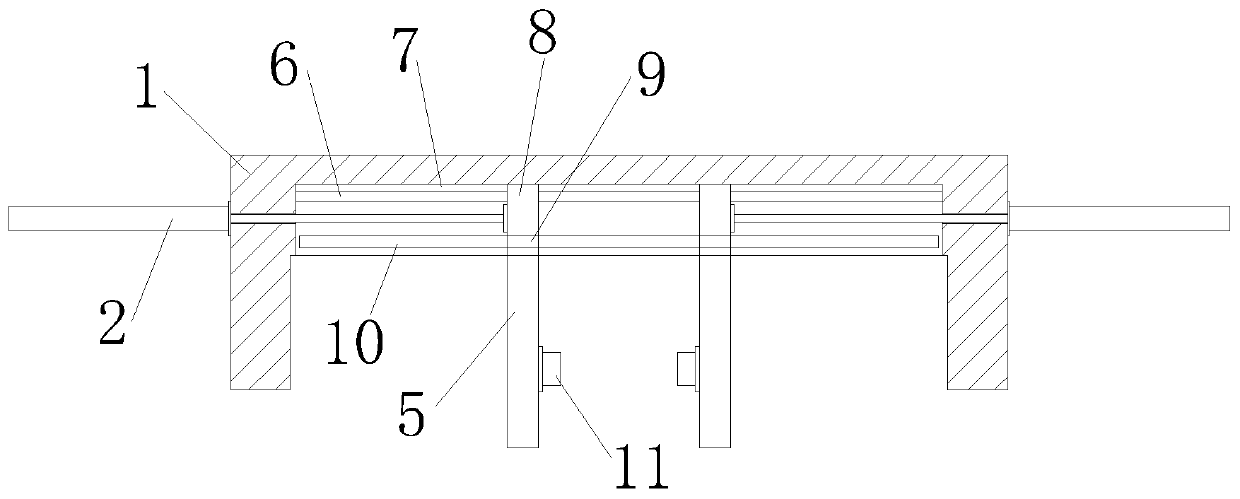 Mechanism, used for adjusting conveyed object positions, of intelligent robot