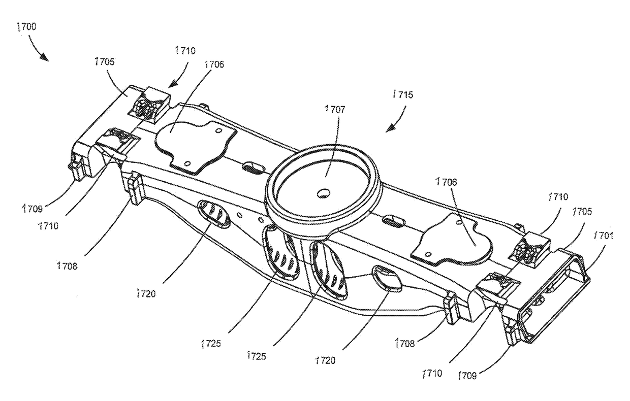 Use of no-bake mold process to manufacture side frame and bolster for a railway truck