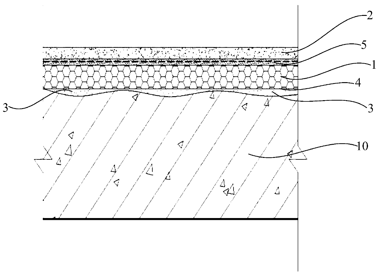 Building floor heat insulation structure