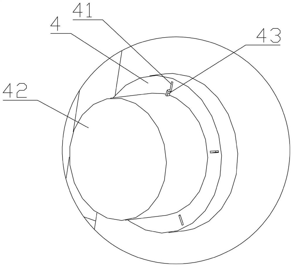 Detection device for cigarette packaging box ink printed matter