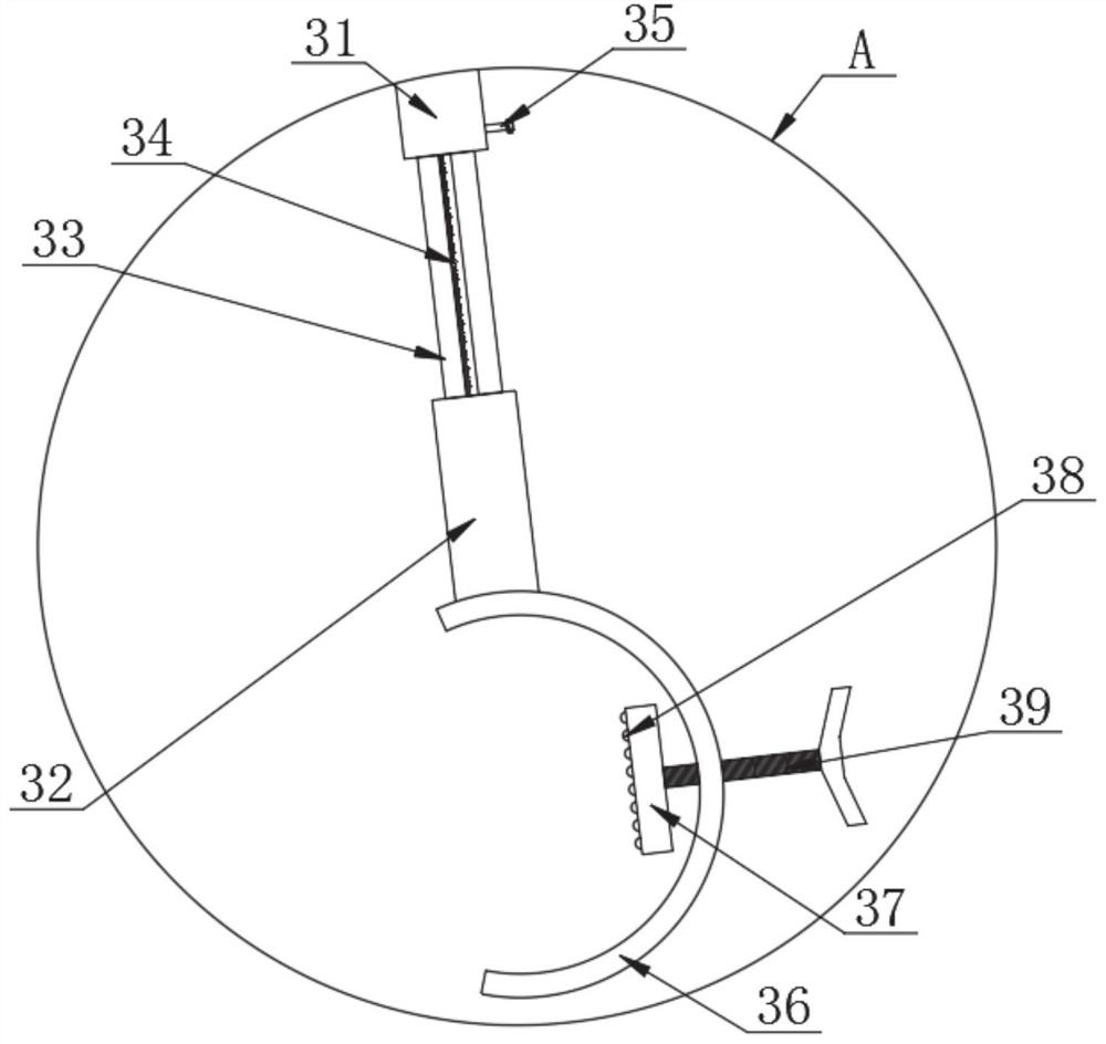 A thoracentesis guiding and positioning device for respiratory department