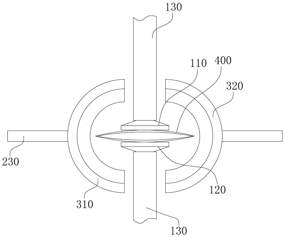 Tool, device and method for sleeving wire with soft wire marking tube