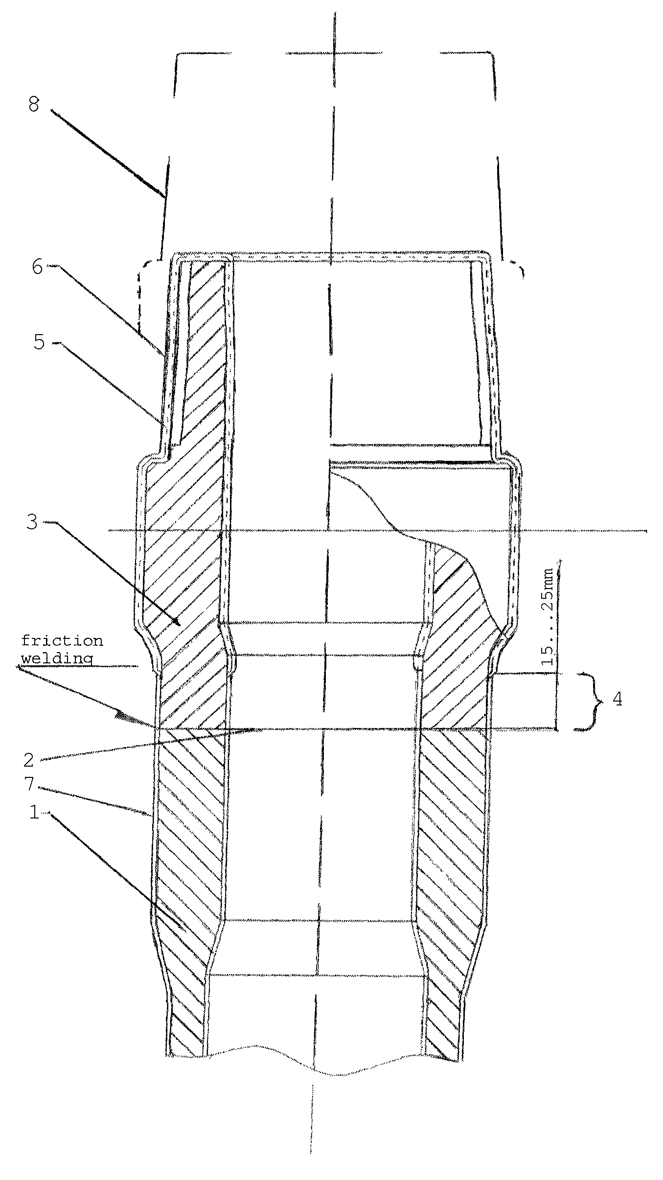 Drill pipe with tool joints