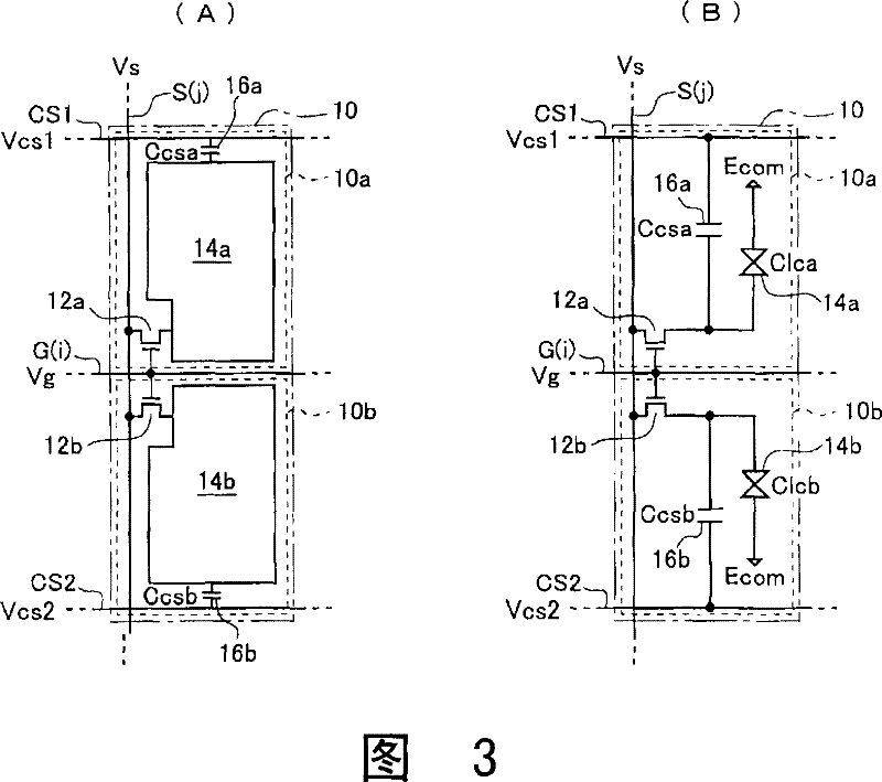 Color liquid crystal display and gamma correction method for the same