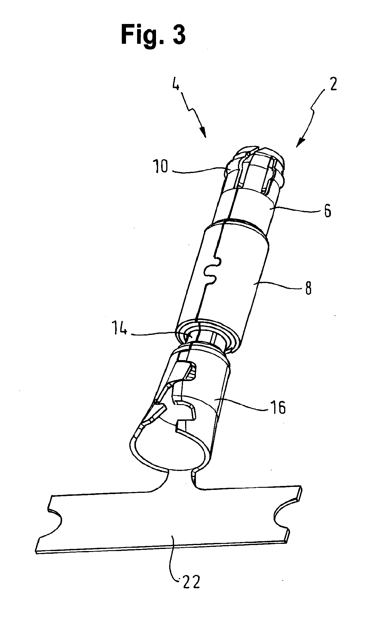 Outer conductor arrangement for a coaxial plug connector