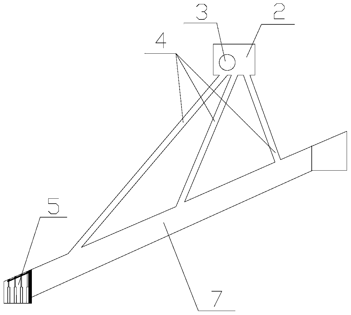 Coal mine gob filling mining system and gob-side entry retaining filling process