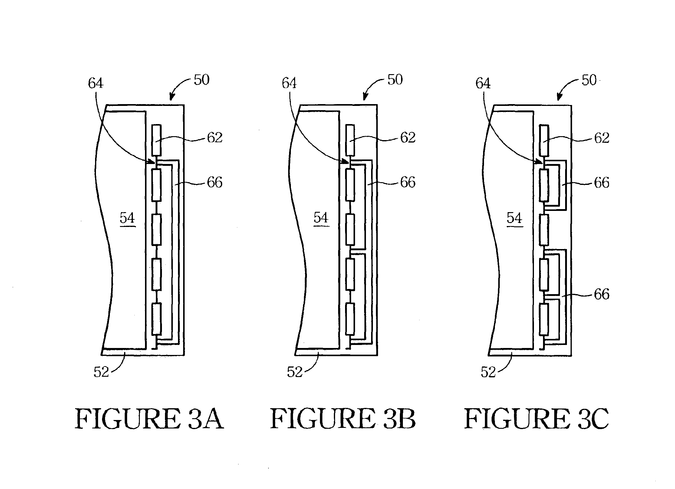 Display panel with bypassing lines