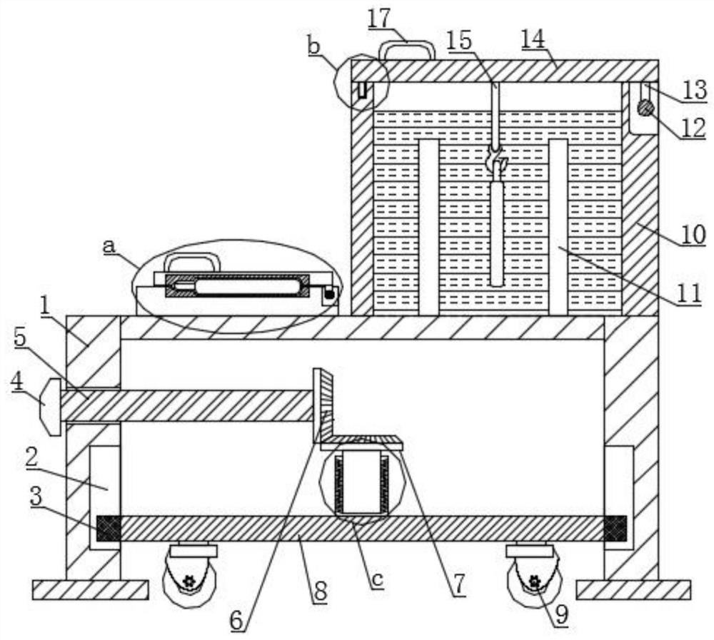 Plasma melting and drying device for blood transfusion department