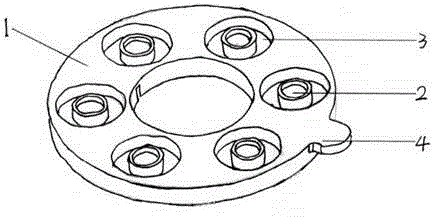 Disposable microbial mutagenesis breeding instrument with tray and bacteria-carrying device